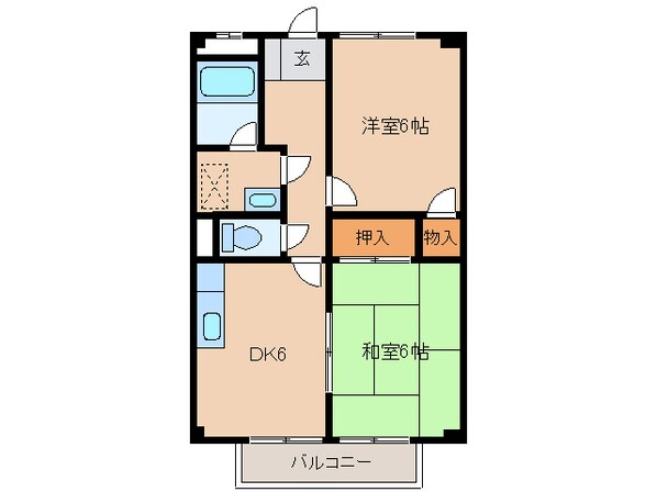 サープラスⅡともの物件間取画像